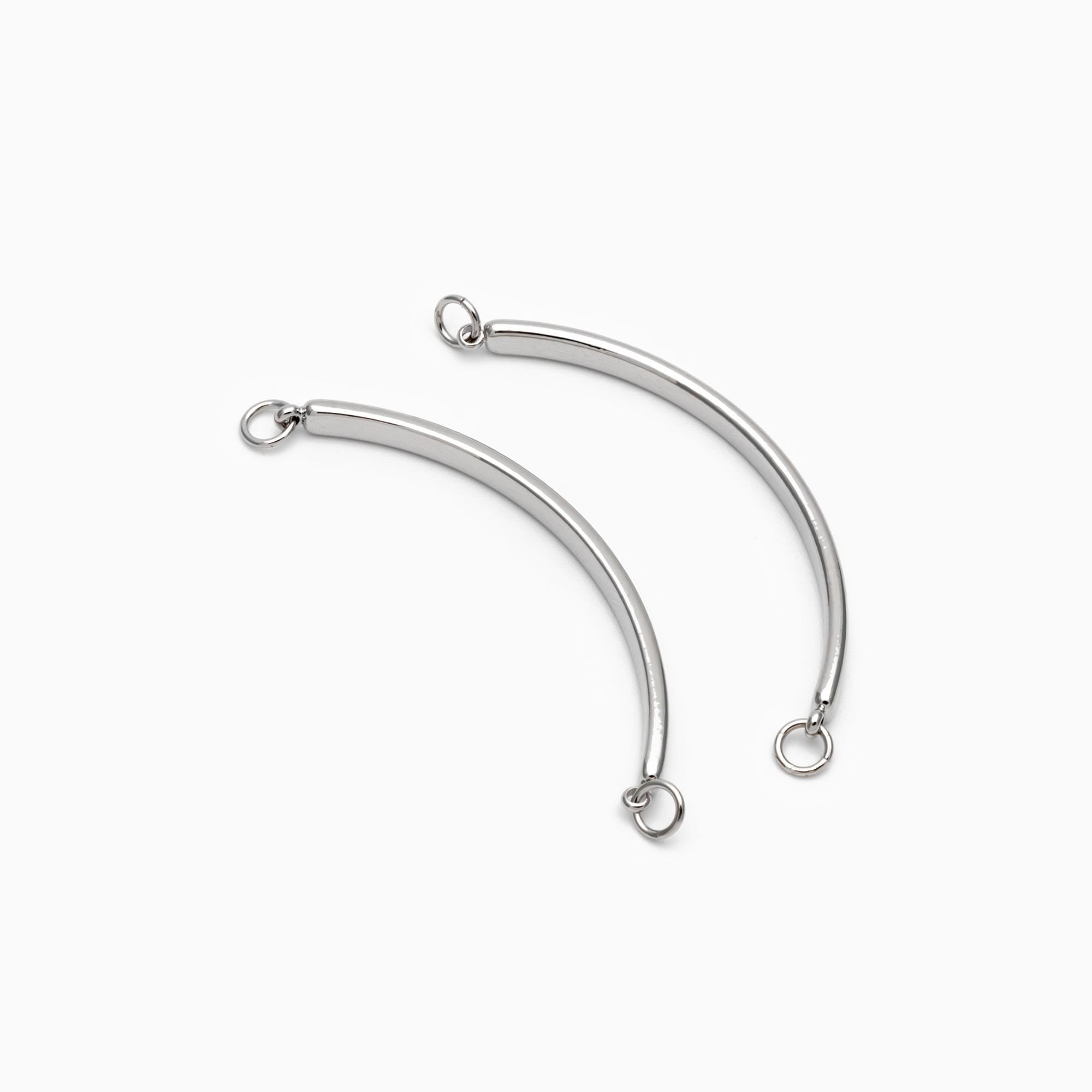 10pcs Gold/ Silver/ Rose Gold Bangles for Bracelets, Bracelet Finding Components (#GB-632)